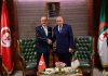Nafti reçu par le président algérien