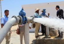 Tozeur: Mise en exploitation d’un nouveau puits de substitution pour renforcer l’irrigation des oasis