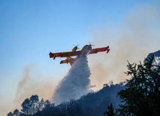 Tunisie-feux de forêt : L’Italie dépêche un Canadair