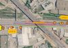 Entrée Sud de la capitale: Circulation sur une seule voie sous le pont Saint Gobain en direction de Ben Arous